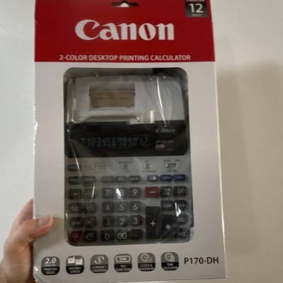 Cannon Said Color Printing Calculator Adding Machine for School Office Home