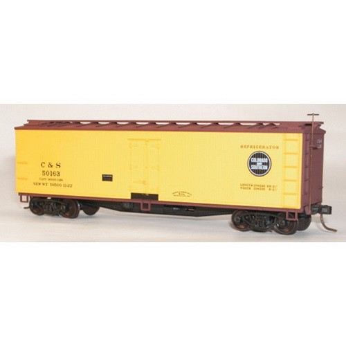 Kit refrigerador de madera Accurail 4841 HO Colorado & Southern 40' #50163 | Zustand: New