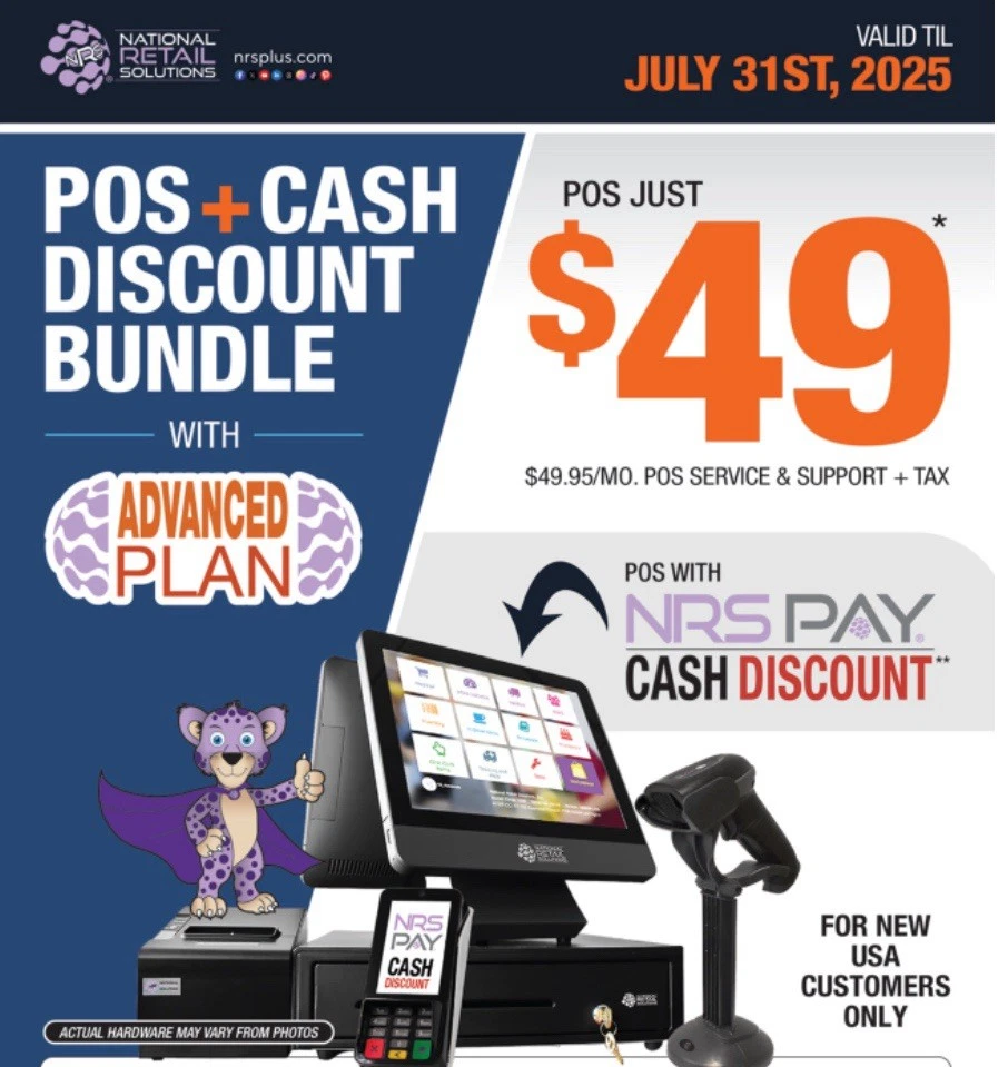 Promotion! NRS POS System -Requires Merchant Account Prior to Shipping! USA Only - Image 2 of 3