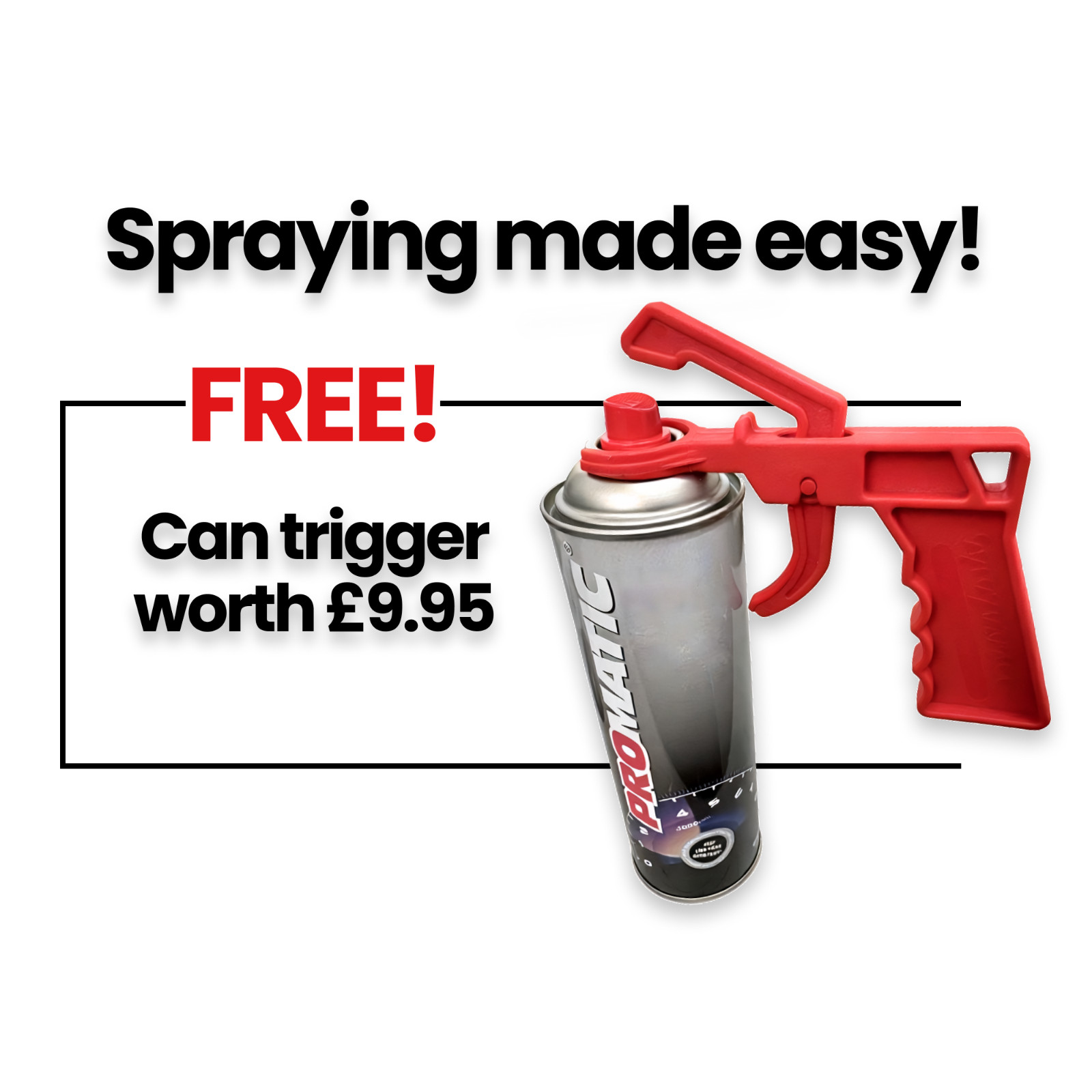 PROMATIC Professional High Temperature Black Fast Drying Aerosol - 400ml x 3 - Image 11