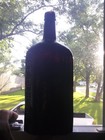 Antique Bottle J.A. Gilka 8 Sided Amber Bottle Embossed Berlin Schutzen Str No9 — photo 2