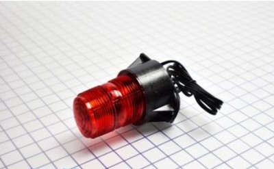 480S-120-R Tomar Electronics Visual Signaling Devices, Microstrobe Series Red,