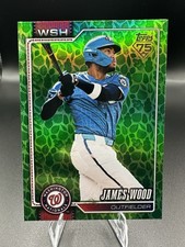 2026 Topps Series 1 Easter Green Foil Green Leaf Easter James Wood
