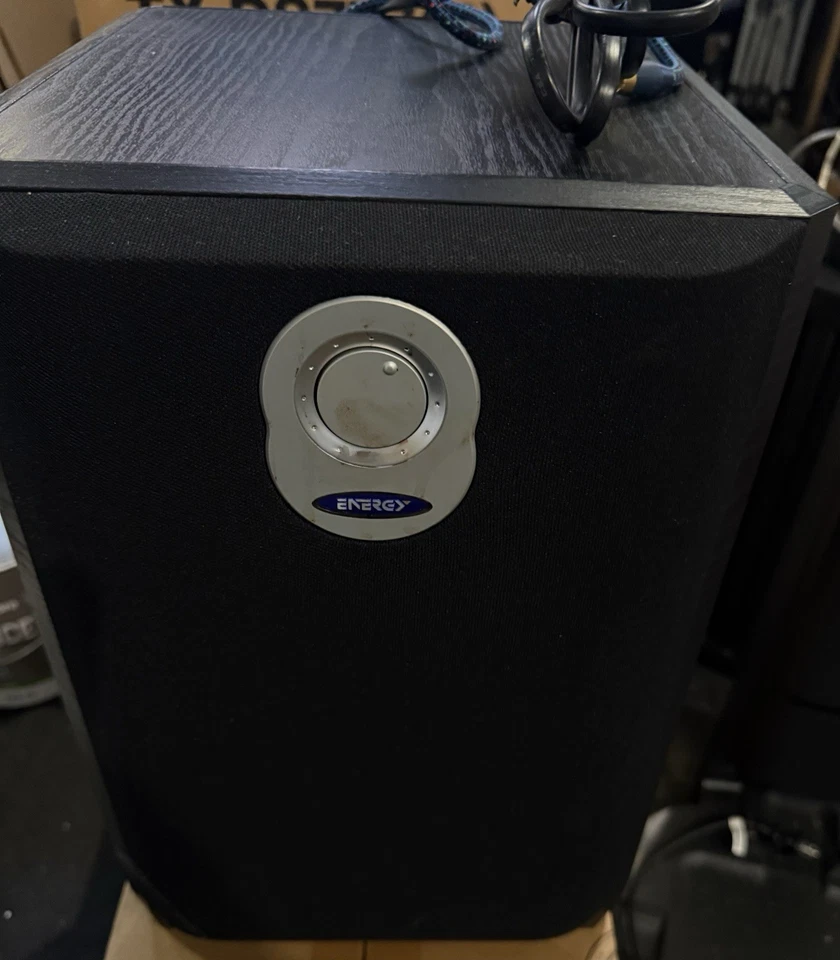 Energy Powered Subwoofer S8.3 100-Watt RMS Amplifier Built in/Great Sound - Image 3 of 4