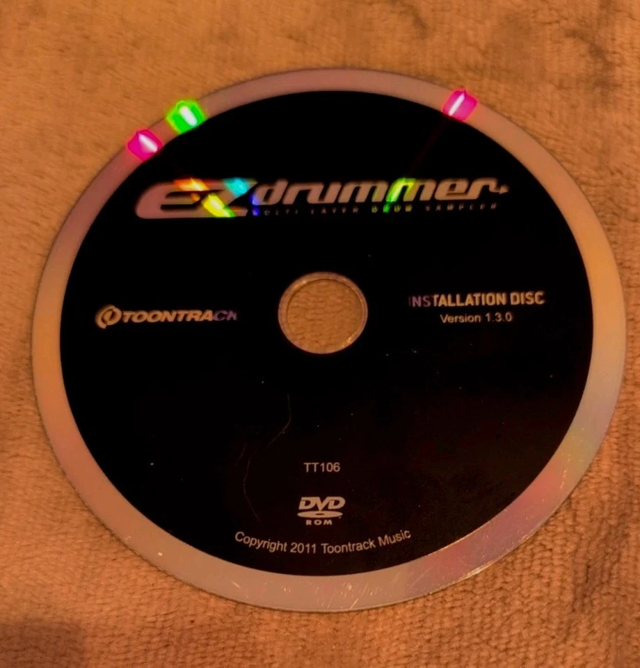 TOONTRACK EZ DRUMMER Multi Layer Drum Sampler DVD With Serial#  - Image 2 of 4