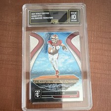 Panini 2024 Totally Certified George Kittle #19 GMA 10 49ers Football Card
