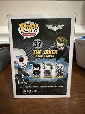 ファンコポップ　Funko THE JOKER (BANK ROBBER) 37 Funko Pop! The Joker Bank Robber #37 The Dark Knight Vaulted