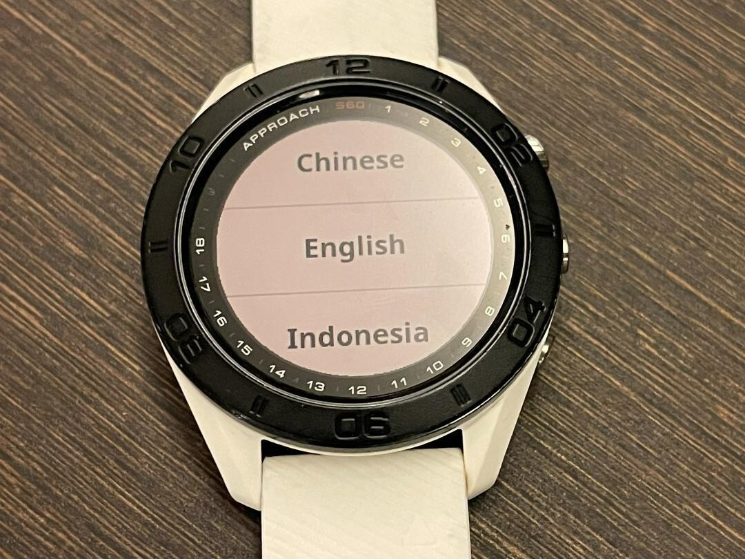 Garmin Approach S60 Golf Watch GPS Smartwatch White | eBay