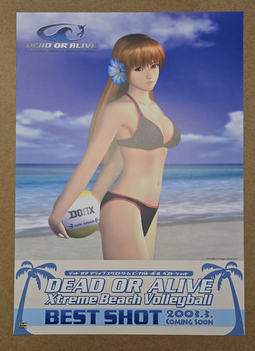Dead or Alive Xtreme Beach Volleyball Best Shot Promotional Poster