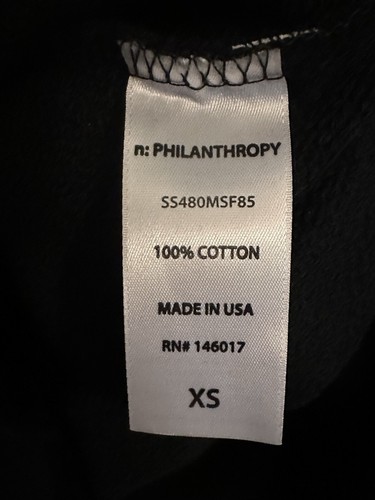 NWT! n:Philanthropy Belize Amour Crewneck Sweatshirt XS - Picture 7 of 8