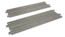 Kato Straight Double Concrete Slab Track - Unitrack - N Scale Nickel Silver