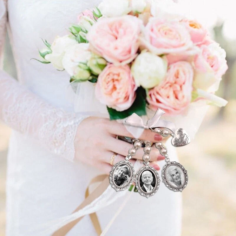 Wedding Bouquet Photo Charm 