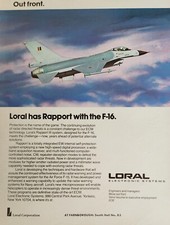 General Dynamics F16 F 16 Aircraft Picture Magazine Ad Aviation Vtg Wall Art