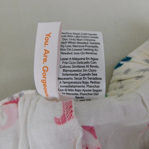 Joyspun Flanell Pyjamahose weites Bein weiß Wichtelmuster - 12-14 Large #4537 - Bild 9 von 11