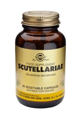 Solgar Scutellariae pflanzliche Kapseln, 50