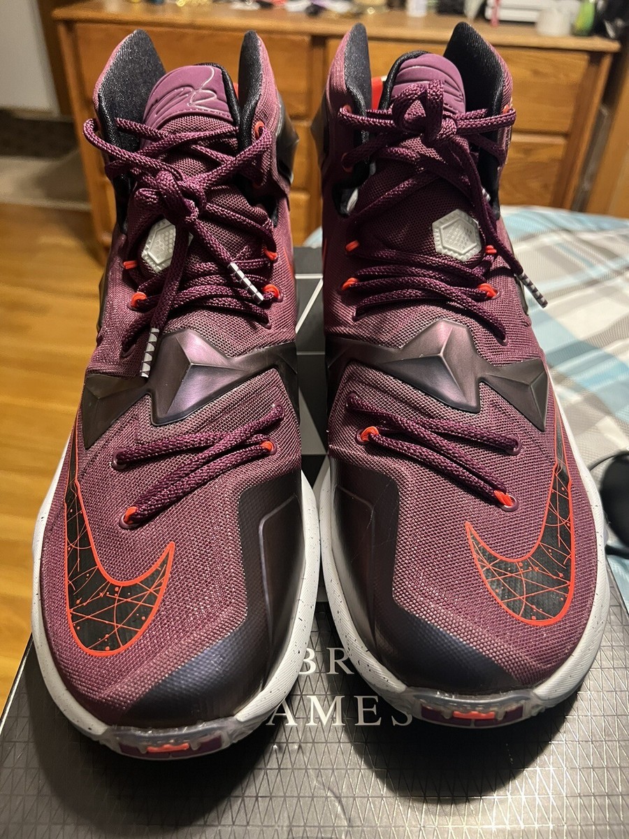 Size 12 - Nike LeBron 13 Mulberry 2015 | eBay
