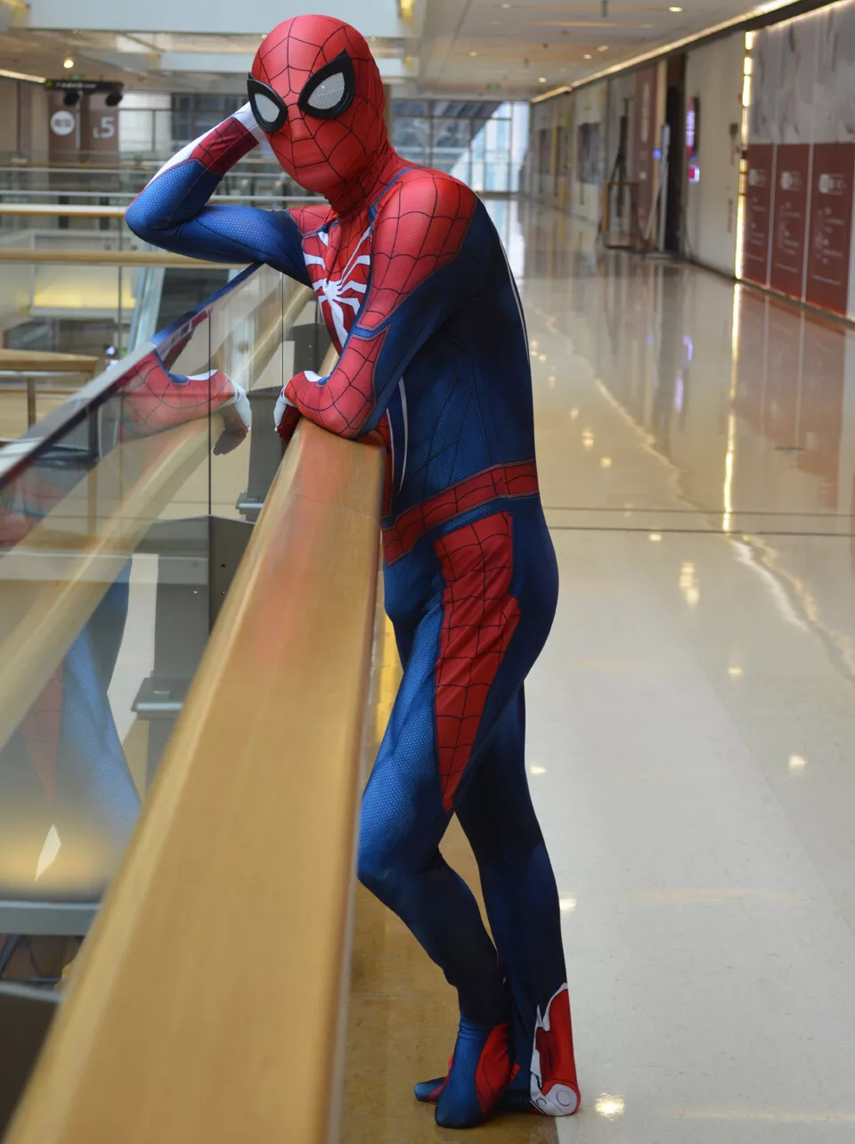PS4 Spiderman Costume Insomniac Games Version Spider-Man Cosplay Suit Adult Kids PS4 Spiderman Costume Insomniac Games Version Spider-Man Cosplay Suit Adult Kids