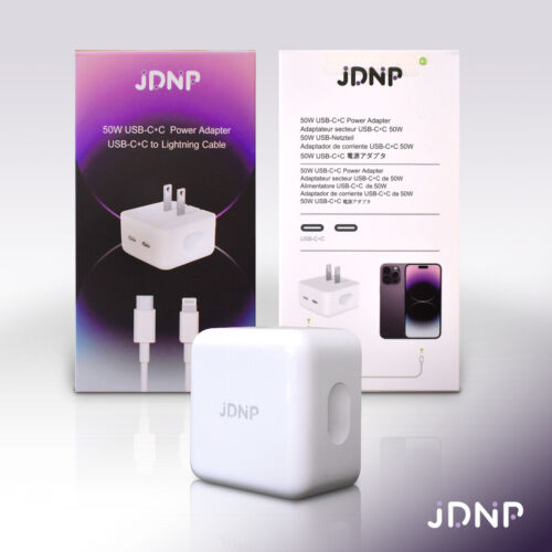 50W Dual USB C Charger Adapter With 1 x Free Cable of your Choice - 第 14/20 張圖片
