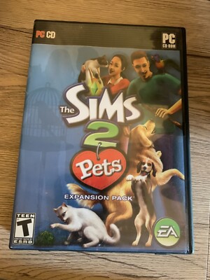 The Sims 2 pets expansion   tested VINTAGE PC GAME/SOFTWARE~ Shelf00K