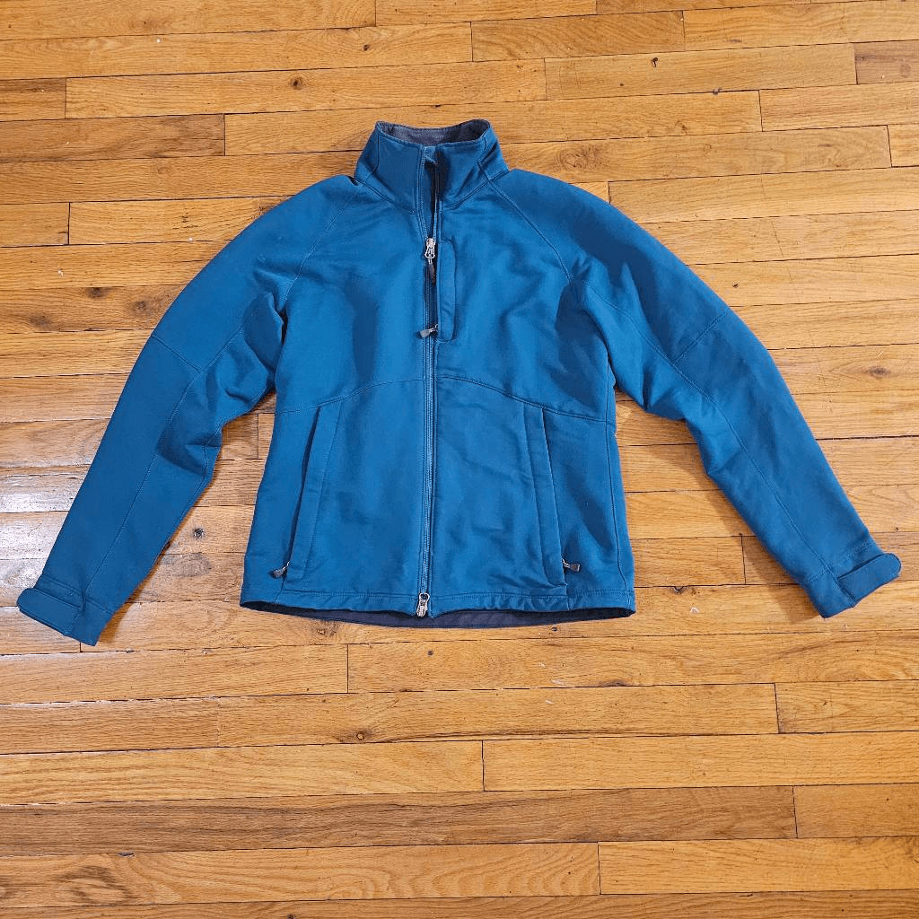 Ibex Sofshell Full Zip Jacket Peak Climawool Logo… - image 1