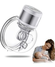 Wearable Hands Free Portable Silent Noise Breast Pump 3 Modes 9 Levels Recharge