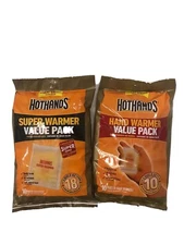 HotHands Hand Warmer & Super Warmers - Long Lasting Safe Natural Odorless Air