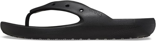 Crocs Classic Flip Flop V2 Sandale schwarz noir Schuhe Herren 12 - 196265528721 - NEU - Bild 6 von 6