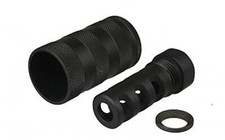 Muzzle Brake 1/2x28 1/2x36 5/8x32 5/8x24 Thread With 13/16x16 Thread Sleeve