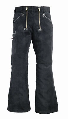FHB Zunfthose FALK Genuacord mit Schlag 20 schwarz Zunft-Hose Genua-Cord 20004