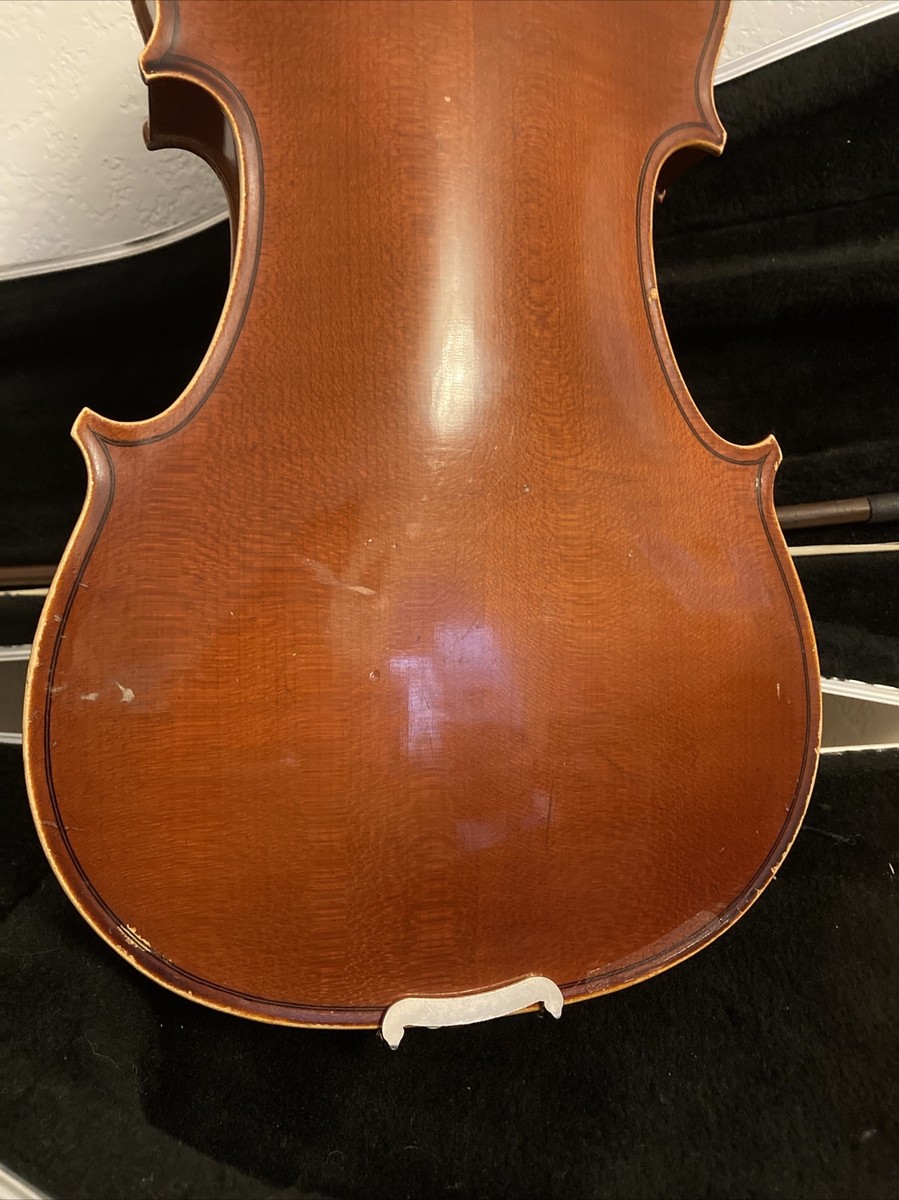 1984 Scherl & Roth 4/4 Model 30C Strad Violin with Glasser Bow MTS