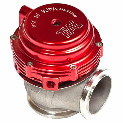 TIAL MV-R 44mm Authentic Wastegate Red MVR with V-Band & Flanges