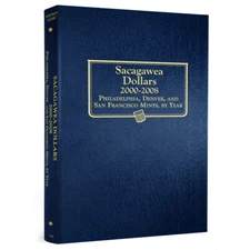 U.S. Sacagawea Dollars: 2000-2008 - Whitman Classic Coin Album