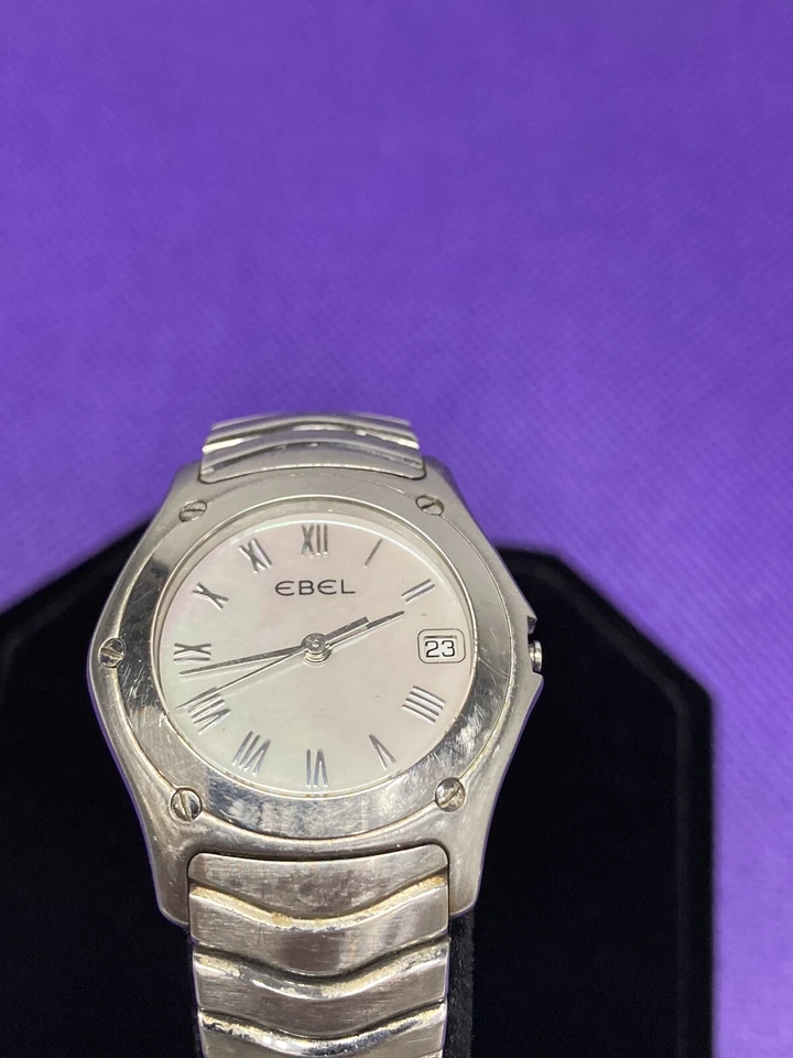 Ebel Classic Wave E9087F21 Mother of Pearl Quartz Stainless Steel Wrist Watch - Image 2 of 4