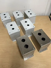 NVENT HOFFMAN E2PBXSS Extra-Deep 22.5 & 30.5 Pushbutton Enclosure Surplus Lot