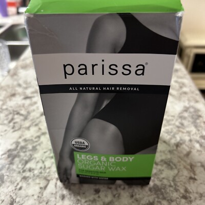 Parissa Hair Removal All Natural Sugar Wax for Legs & Body 8 oz New