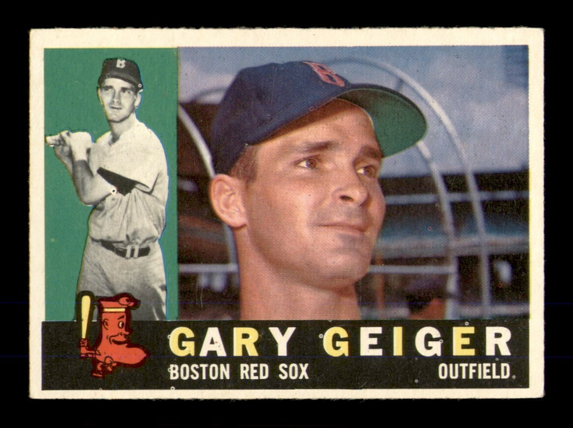 1960 Topps #184 Gary Geiger EX-MT Baseball Card OBGcards