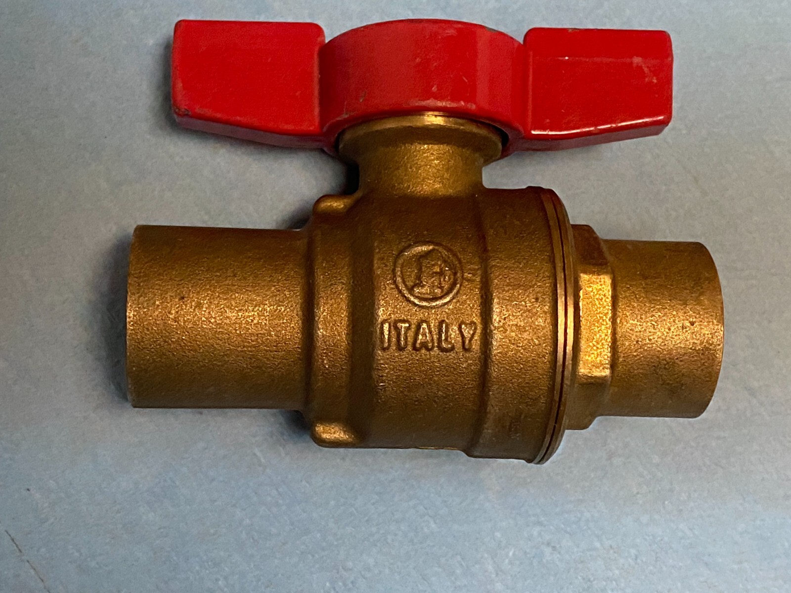 1/2 Inch Sweat Ball Valve Brass Full Port T Shut-off  For Water ,Oil, Gas