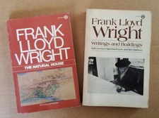 FRANK LLOYD WRIGHT: NATURAL HOUSE 1970 / WRITINGS & BUILDINGS 1974 / SOFTCOVER