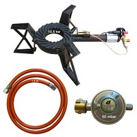 10,5 Kw 3 Fuß Profi Gaskocher Hockerkocher Gas Kocher Campingkocher Outdoor Om