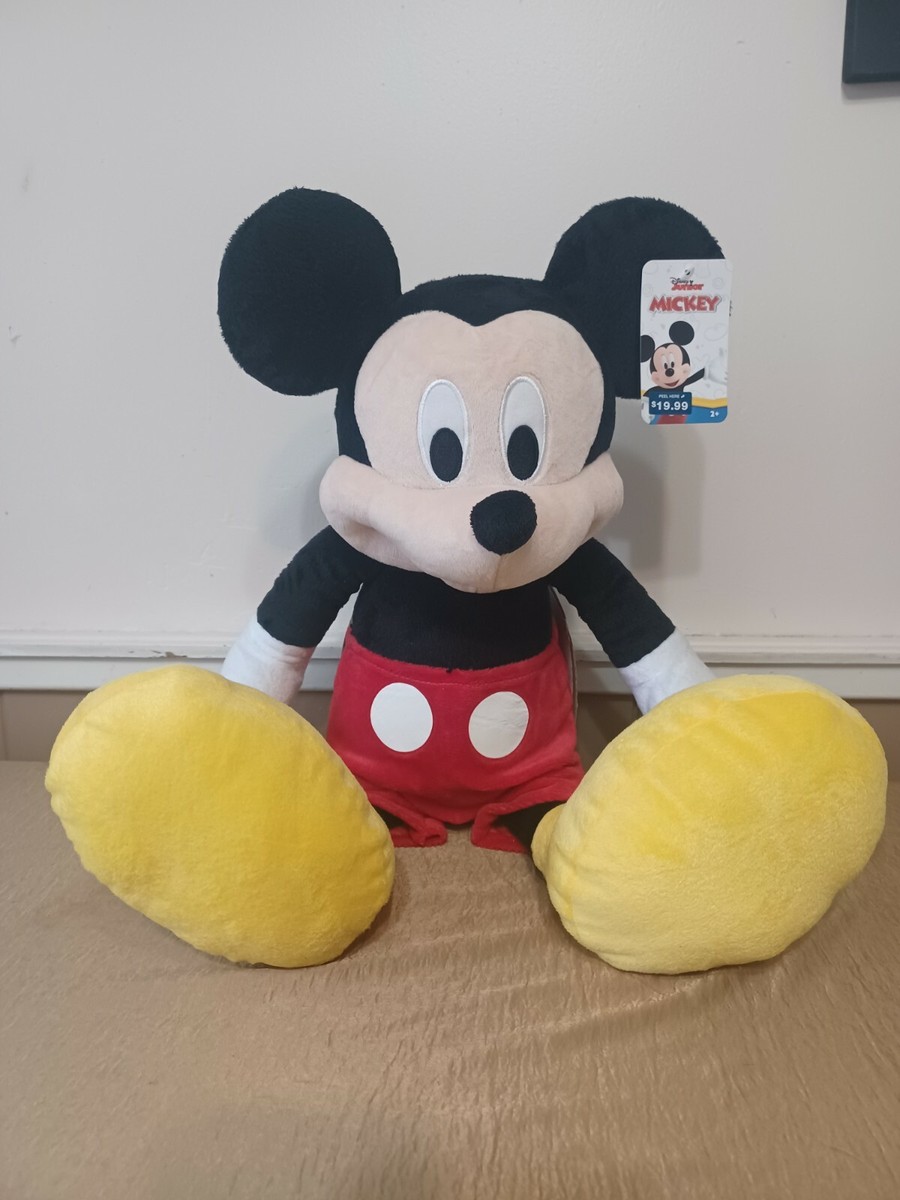 DISNEY MICKEY MOUSE LARGE PLUSH NEW DISNEY AUTHENTIC 25 inch | eBay