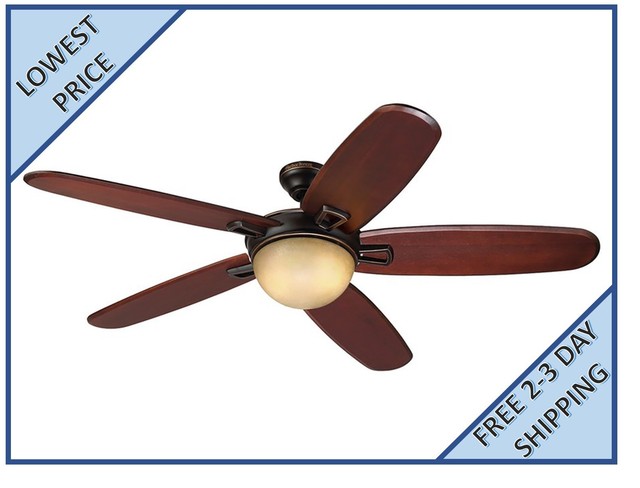 Harbor Breeze Grand Bay 56 In Oil Rubbed Bronze Indoor Ceiling Fan