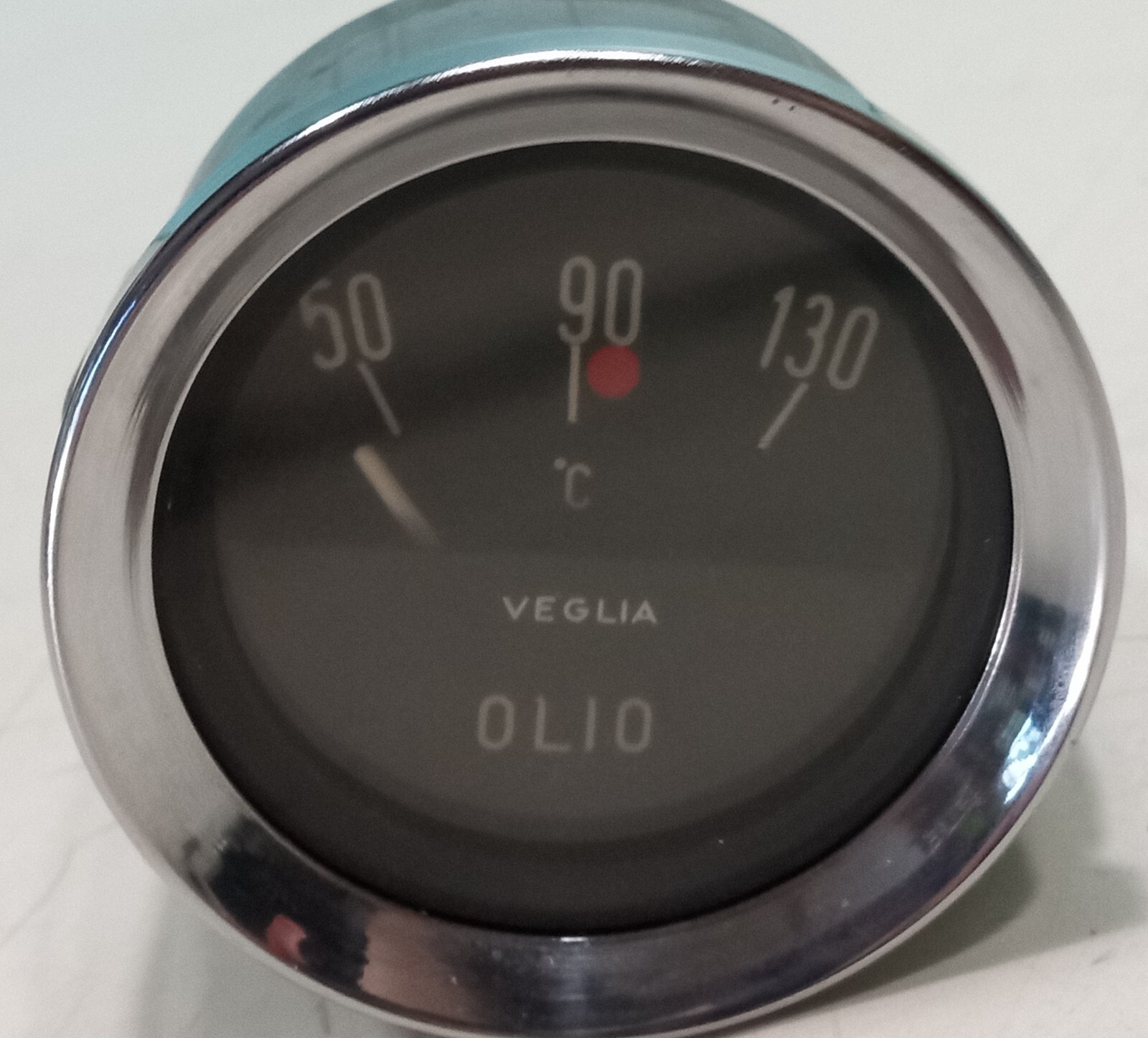Ferrari 250 GT Dashboard Oil Temperature Gauge_Veglia_GTE_Made in Italy_GENUINE