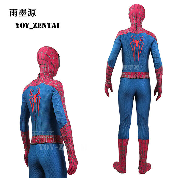 Amazing Spider-Man 2 Costume High Quality Polyester Stereo Coating