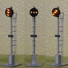 1 x HO scale model train CPL signal B&O light 3V LED Pennsy position signal #DY7