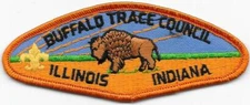 Buffalo Trace Council Strip T-3a LTwill PB CSP SAP Boy Scouts of America BSA