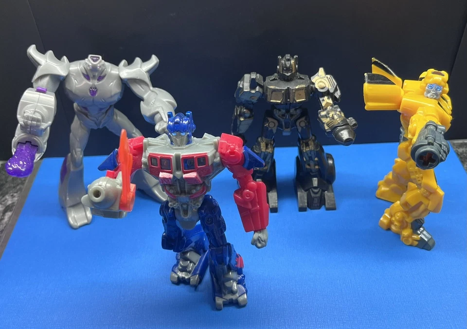 2010-16 McDonald Transformers Optimus Prime Bumblebee Megatron Cyber Prime 🔥🔥 - Image 4 of 4