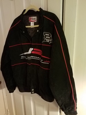 Chase Authentics nascar suede leather Dale Earnhardt jr. 8 Budweiser jacket xxl | eBay