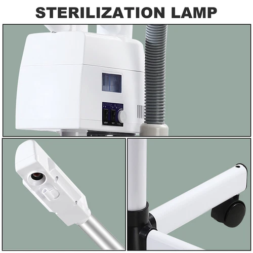 3in1 Professional Facial Steamer with 5X Magnifying Lamp for Beauty Spa Salon - Picture 9 of 19