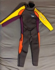 Dive And Sail Size M X-manta Children's Color Block Full Body Wetsuit