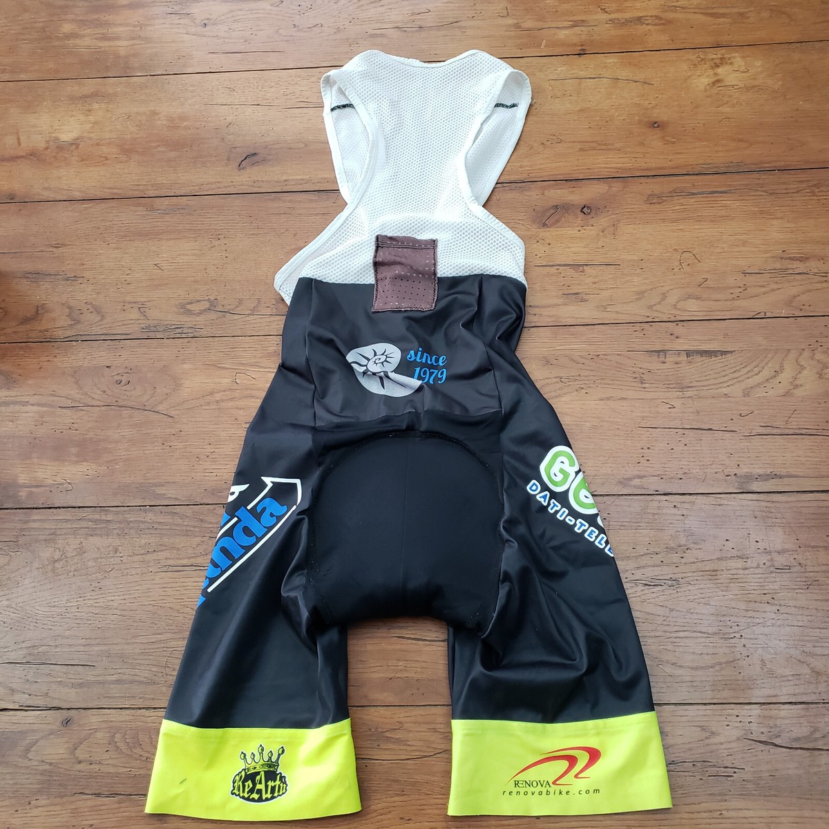 Reartu Homme 2XL ? Short à dossard cycliste Italie 8 17,5 (7,5/10